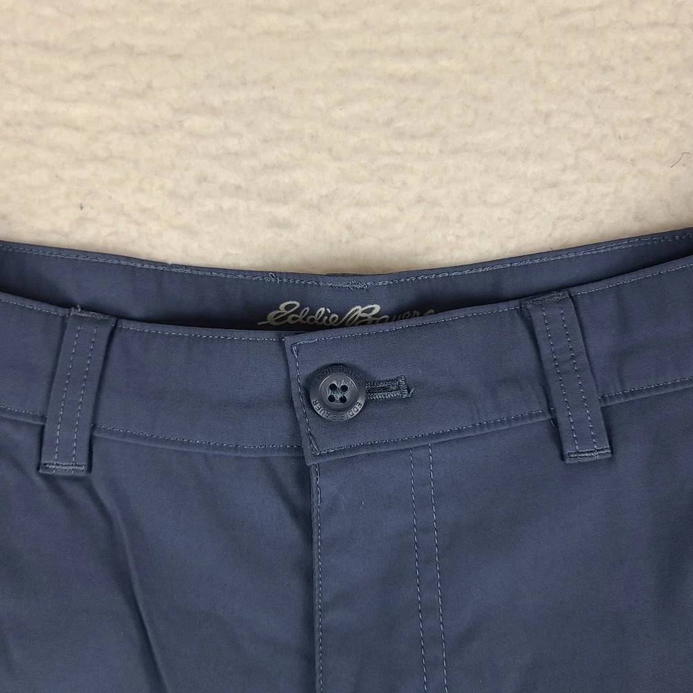 Eddie Bauer Shorts Mens 33‎ Blue Solid 10